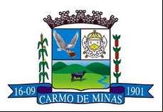 Brasão da cidade de Carmo De Minas - MG