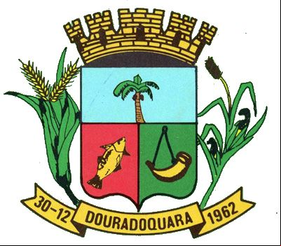 Brasão da cidade de Douradoquara - MG