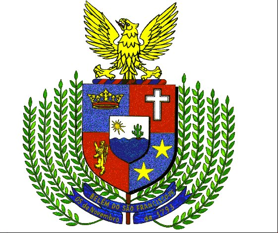 Brasão da cidade de Belem De Sao Francisco - PE