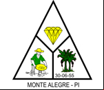 Brasão da cidade de Monte Alegre Do Piaui - PI