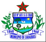 Brasão da cidade de Caraubas - RN