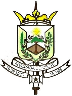 Brasão da cidade de Alvorada D'oeste - RO