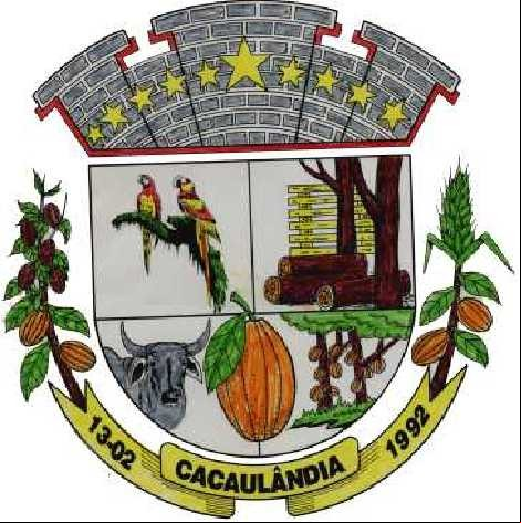 Brasão da cidade de Cacaulandia - RO