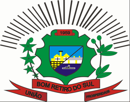 Brasão da cidade de Bom Retiro Do Sul - RS
