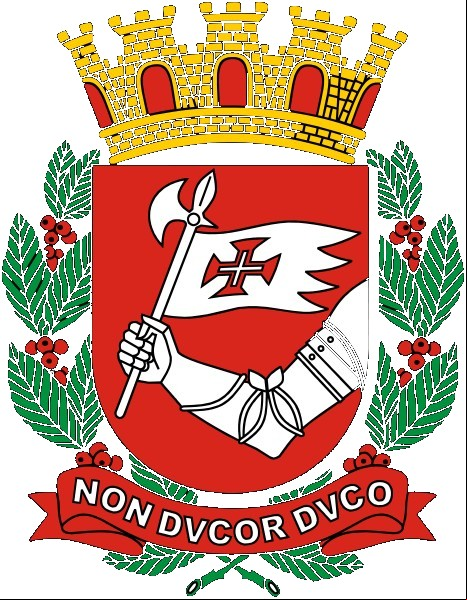 Brasão da cidade de Sao Paulo - SP