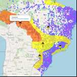 Alerta Laranja emitido pelo INMET para a região Norte e Centro-Oeste do país nesta sexta feira